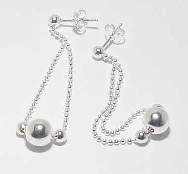 Biżuteria srebrna - kolczyki wzór TP71045