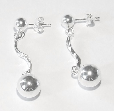 Biżuteria srebrna - kolczyki wzór TP81004