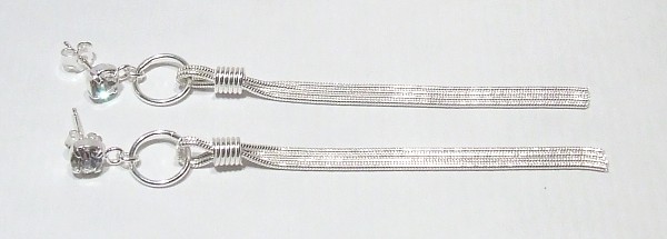 Biżuteria srebrna - kolczyki wzór TP81010