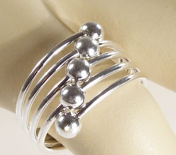 Biżuteria srebrna - pierścionek wzór  TP82009