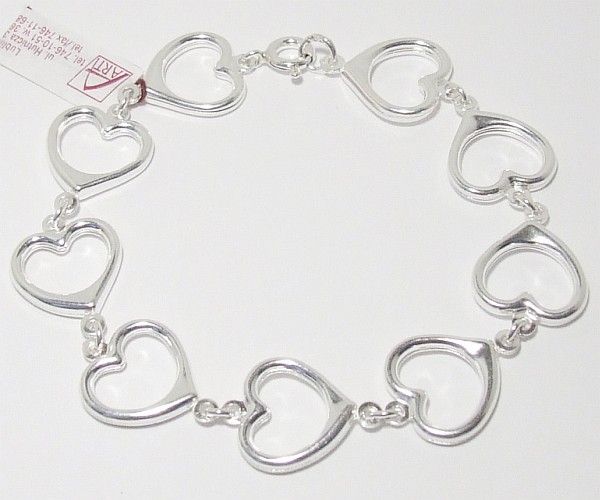 Bi�uteria srebrna - bransoletki wz�r TP73007