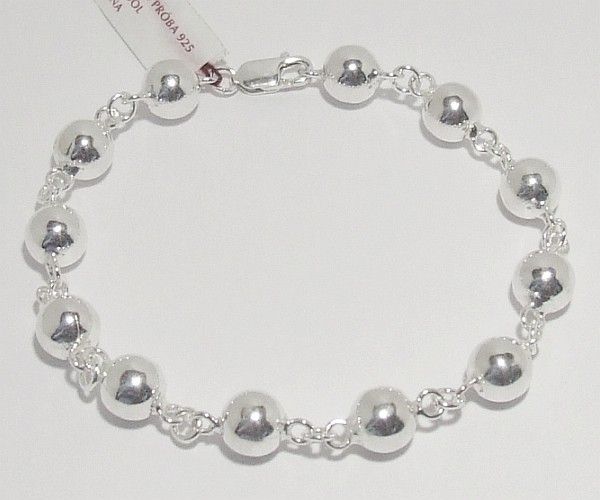 Bi�uteria srebrna - bransoletki wz�r TP73008