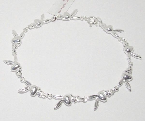Bi�uteria srebrna - bransoletki wz�r TP73009