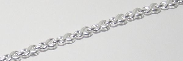Bi�uteria srebrna - splot �a�cuszka wzoru TP73015