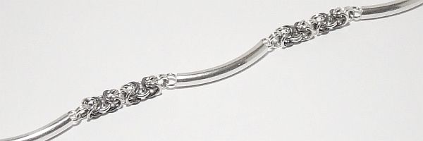 Bi�uteria srebrna - splot �a�cuszka wzoru TP73055