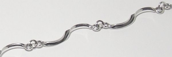 Bi�uteria srebrna - splot �a�cuszka wzoru TP73057